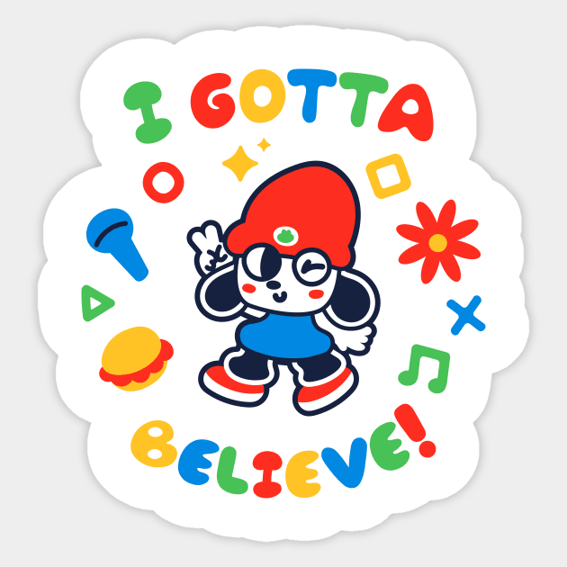 Gotta Believe Sticker by evasinmas